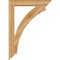 Ekena Millwork Thorton Traditional Rough Sawn Bracket, Western Red Cedar, 4"W x 30"D x 42"H BKT04X30X42THR01RWR - alternate 4
